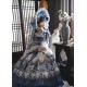 Bramble Rose Butterfly And Blue And White Porcelain One Piece(Reservation/2 Colours/Full Payment Without Shipping)